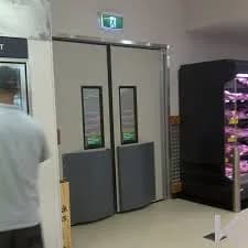 Rubber Crash Doors installation and product detail