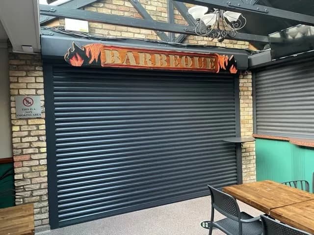 Shopfront Roller Shutters installation and product detail