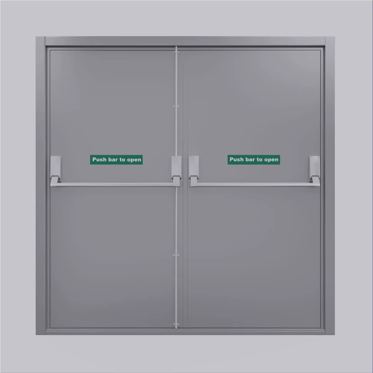 Steel Fire & Security Doors installation and product detail